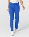 Wink 5045 W123 Women Track Scrub Pants (Tapered)