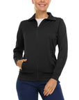 MediChic 9108 Flo Women Zip Front Warm Up Jacket