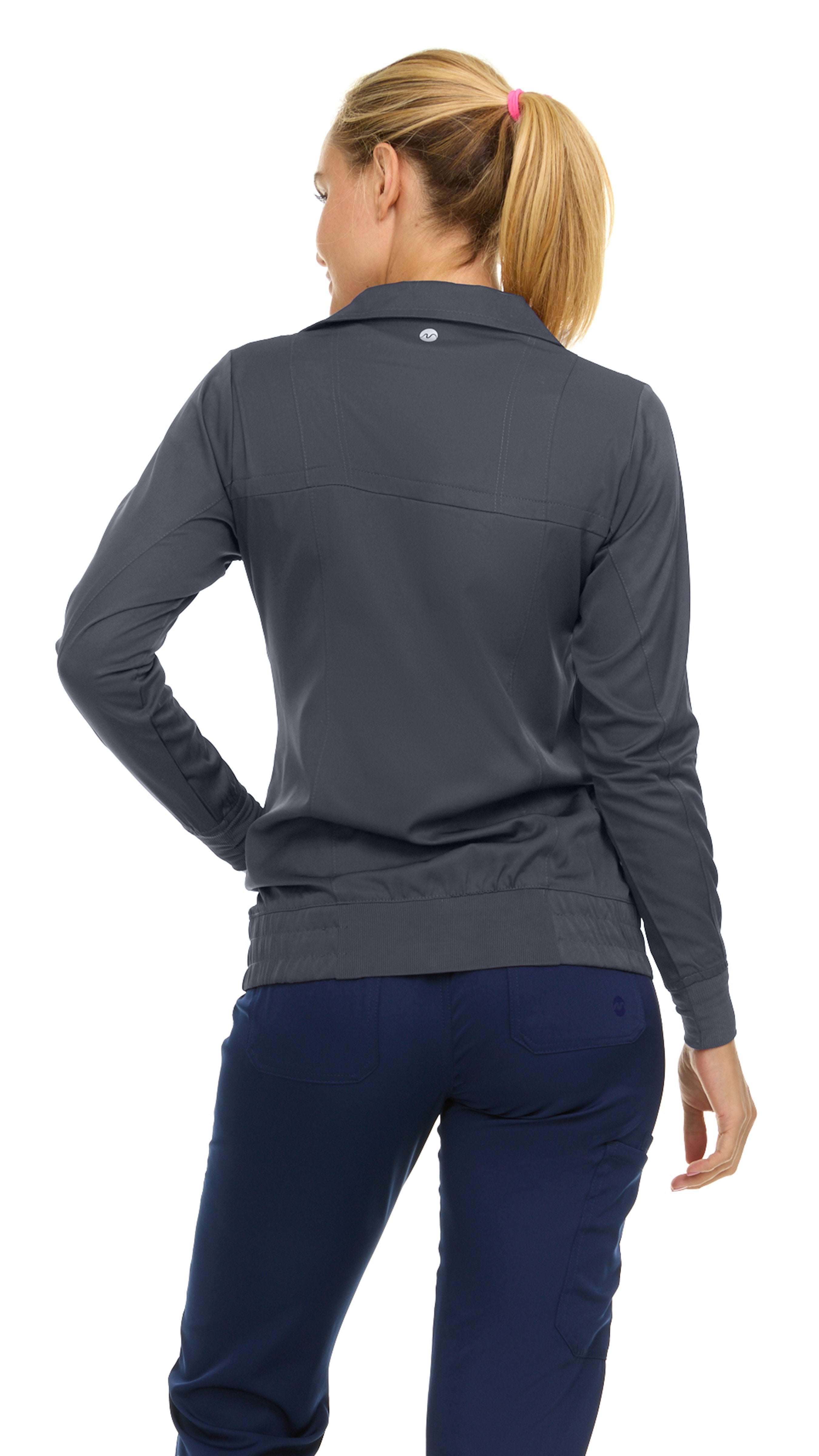 MediChic 9108 Flo Women Zip Front Warm Up Jacket – Scrubs to The