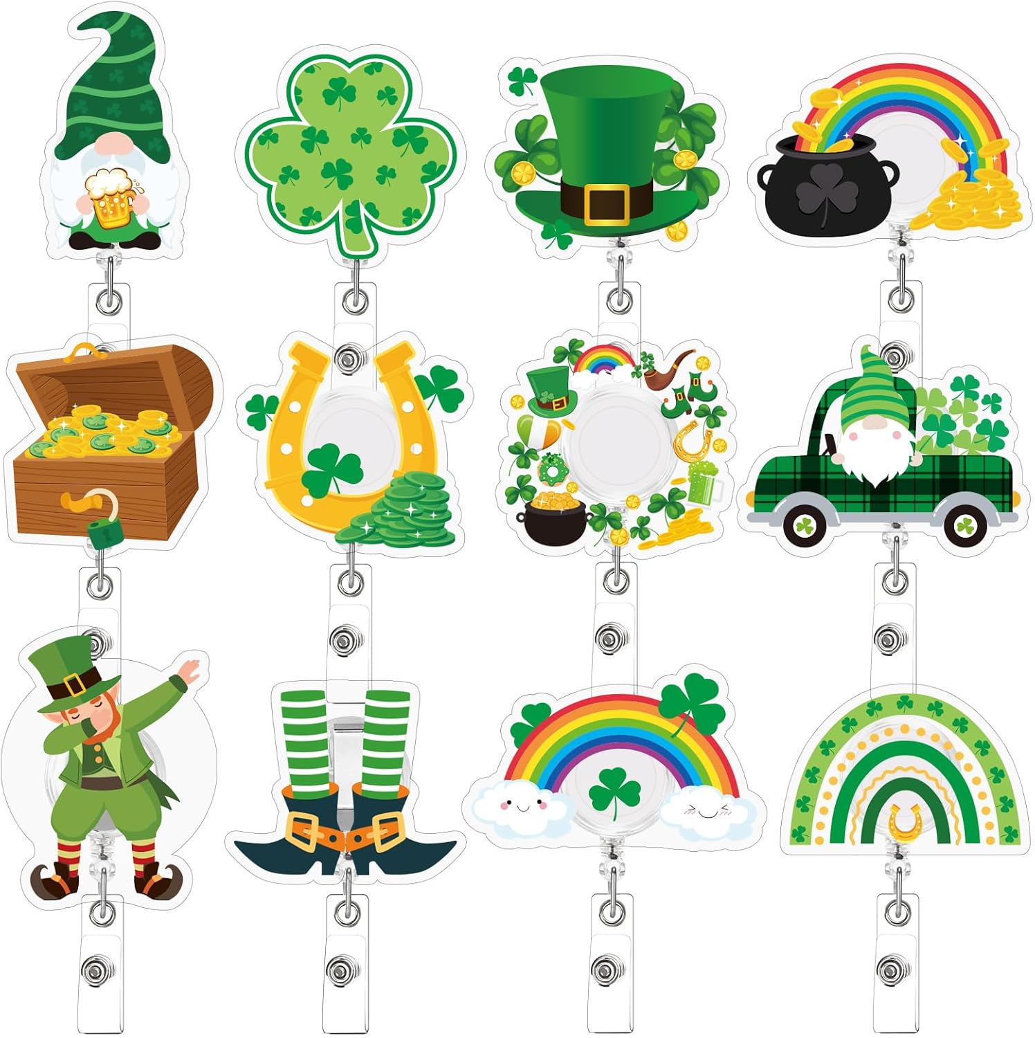 STTR Badge Reel Seasonal Nurse Designs
