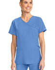 Cherokee Originals Ultra CK701A  Maternity Mock Wrap Top