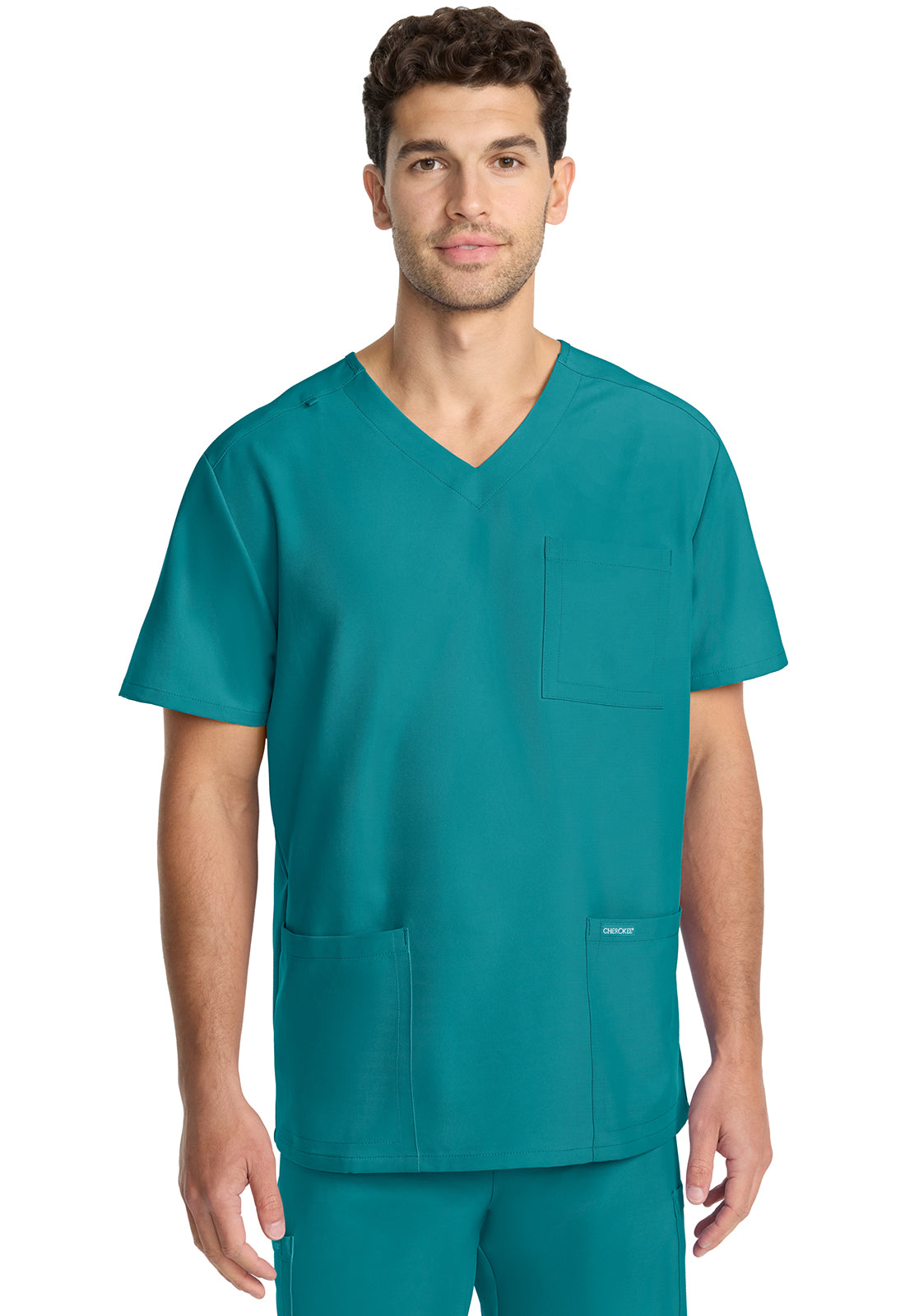 Cherokee Originals Ultra CK783A Men 3-Pocket V-Neck Top – Scrubs
