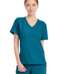 Cherokee Originals Ultra CK954A Women's Tuck-in V-Neck Top