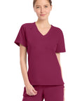 Cherokee Originals Ultra CK954A Women's Tuck-in V-Neck Top
