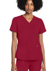 Cherokee Originals Ultra CK961A Women V-Neck Top