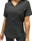 Excel 120 Stretch V-Neck Top