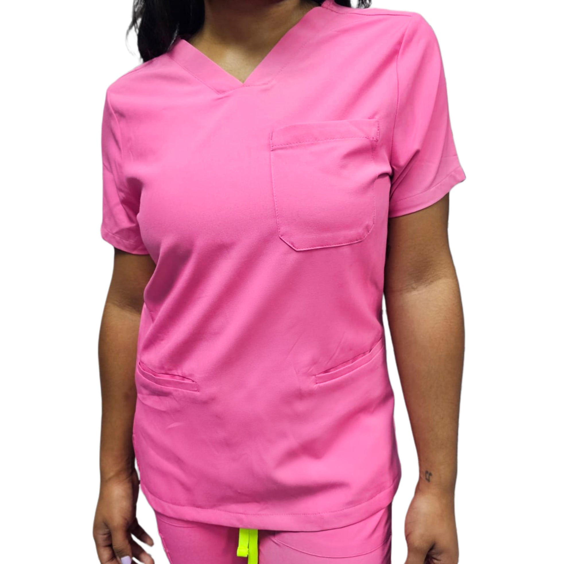 Excel 120 Stretch V-Neck Top