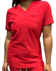 Excel 120 Stretch V-Neck Top