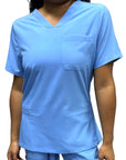 Excel 120 Stretch V-Neck Top