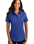 Port Authority L508 Women Easy Care Short Sleeve Button Shirt