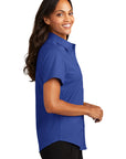 Port Authority L508 Women Easy Care Short Sleeve Button Shirt