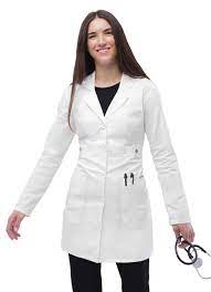 ADAR 3304 Universal STRETCH Women&#39;s 36&quot; Tab-Waist Lab Coat