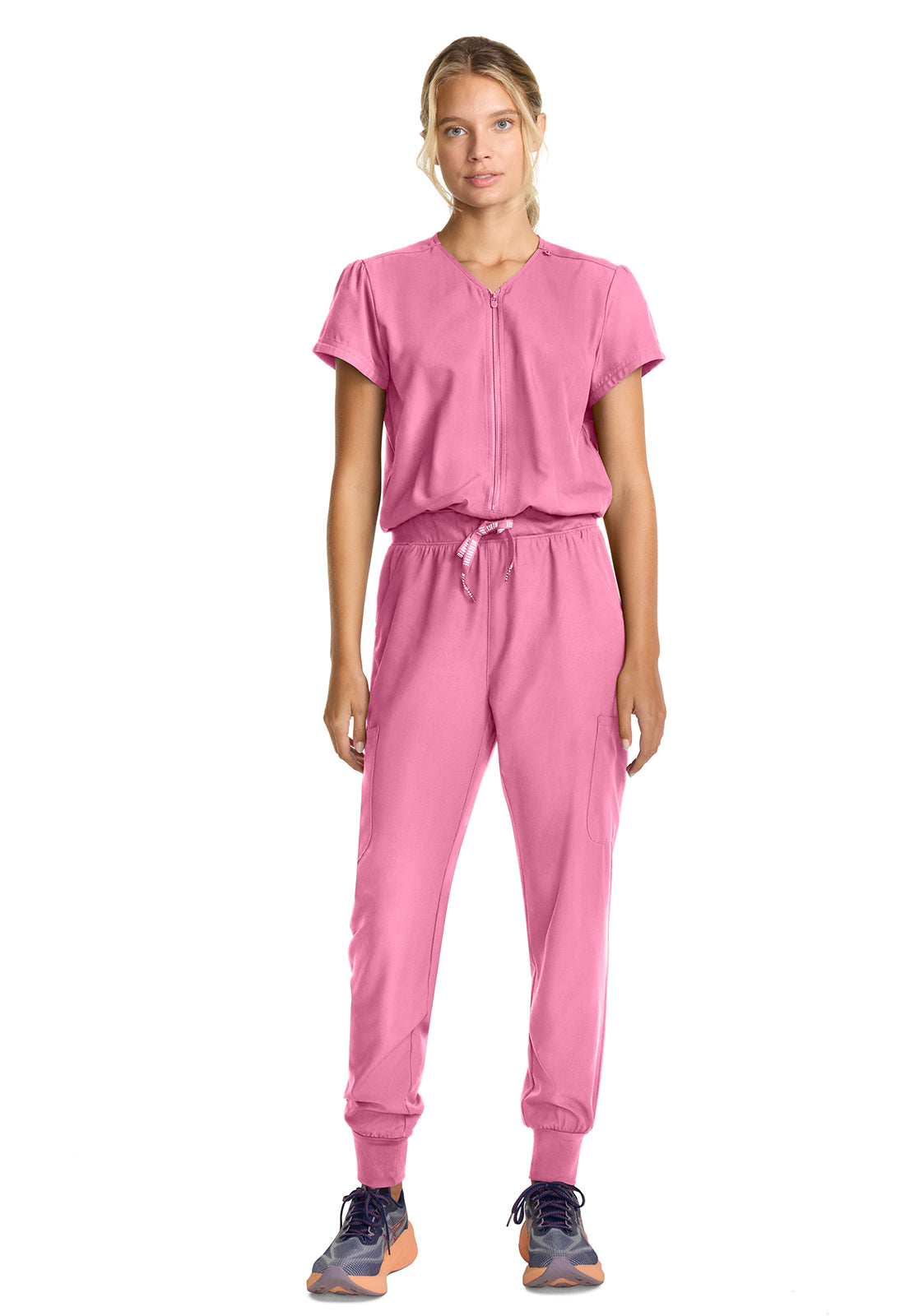 MedCouture Insight MC510 Women Zip Front Jumpsuit – Scrubs to The