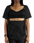 Mommy Scrubs Pump-Friendly Scrub Top