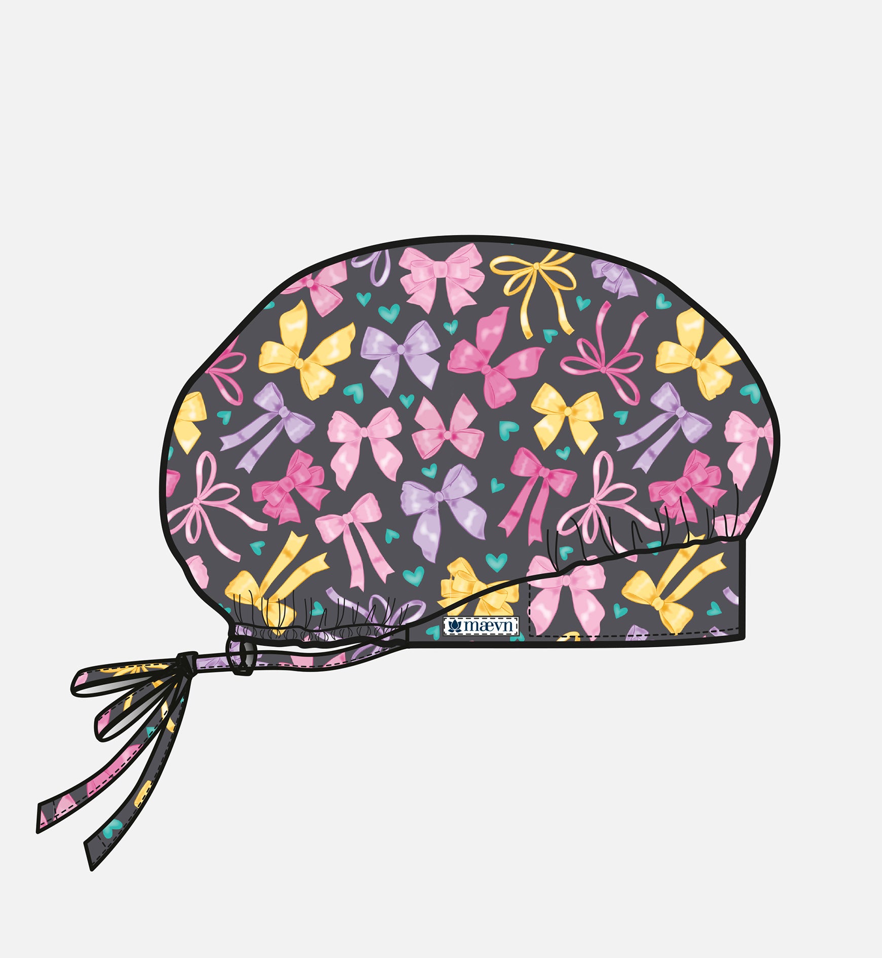 Printed Unisex Bouffant Cap