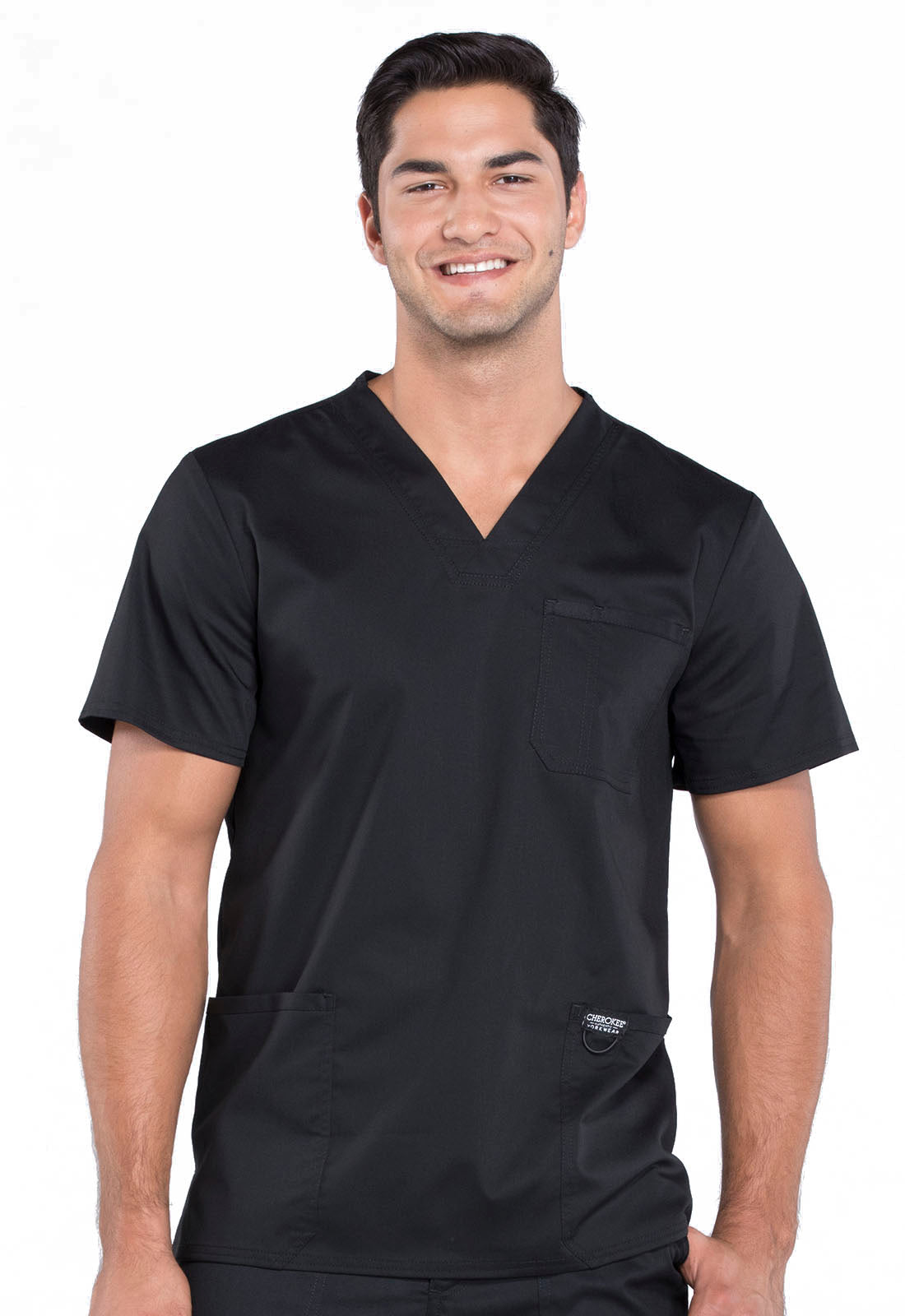 Cherokee Revolution WW670 Men V-Neck 3-Pocket Top/NIS – Scrubs to