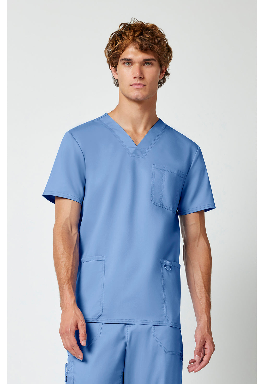 Cherokee Revolution WW670 Men V-Neck 3-Pocket Top/NIS – Scrubs to