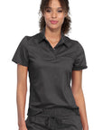 Cherokee WW698 Revolution Women Snap Front Polo Top