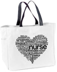 Cutieful B Healthcare/Nurse Sublimated Tote Bag