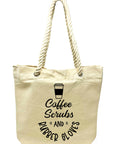 Cutieful DB Canvas Nurse Tote Bag - Tan