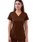 ADAR P4210 Pro Women Sweetheart V-neck Scrub Top