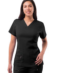 ADAR P4212 Pro Womens Elevated V-neck Scrub Top