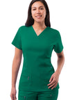 ADAR P4212 Pro Womens Elevated V-neck Scrub Top