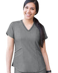 ADAR P7002 Pro Women Modern V-neck Scrub Top